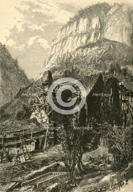 'Cumberland Gap, from the East', 1872.  Creator: W.H. Morse.