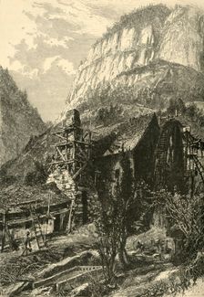Cumberland Gap, from the East 1872. Creator: W.H. Morse