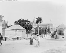 Cumberland Street, Nassau, W.I., between 1900 and 1906. Creator: Unknown