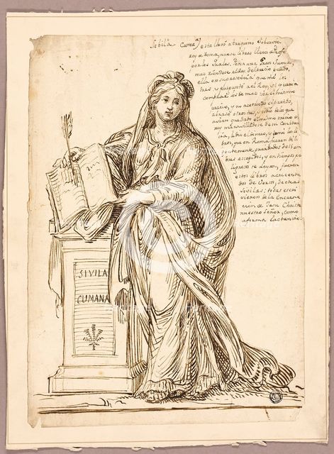 Cumean Sibyl, n.d. Creator: Unknown.
