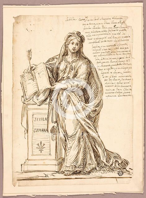 Cumean Sibyl, n.d. Creator: Unknown.