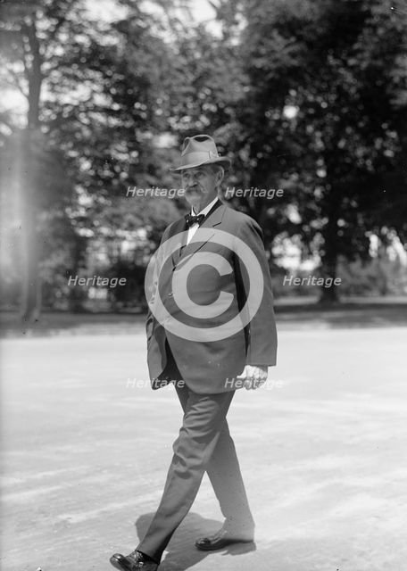 Cummins, Albert Baird, Governor of Iowa, 1902-1908; Senator, 1908-1926. Snap, 1917. Creator: Harris & Ewing.