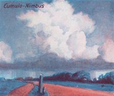 Cumulo-Nimbus - A Dozen of the Principal Cloud Forms In The Sky 1935