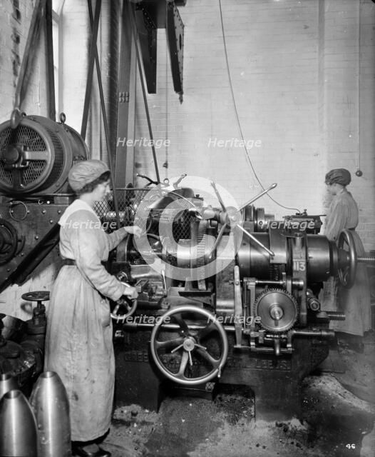 Cunard Shell Works, Birkenhead, Merseyside, 1917. Artist: Bedford Lemere and Company