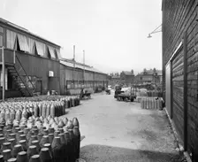 Cunard Shell Works, Bootle, Merseyside, September 1917. Artist: H Bedford Lemere