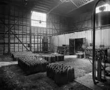 Cunard Shell Works, Bootle, Merseyside, September 1917. Artist: H Bedford Lemere