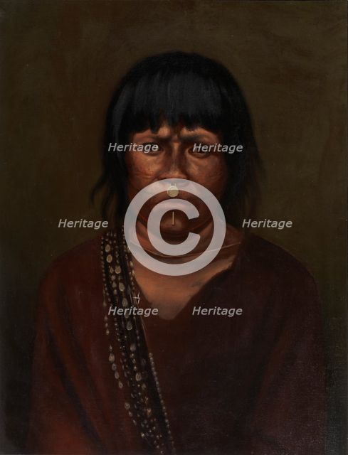 Cunivo Indian, ca. 1890-1892. Creator: Unknown.