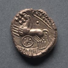 Cunobeline Stater (reverse), c. 10-40 A.D.. Creator: Unknown
