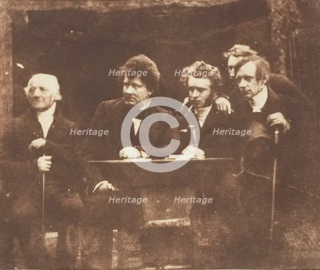 Cunningham, Begg, John Hamilton, Guthrie, 1843-47. Creators: David Octavius Hill, Robert Adamson, Hill & Adamson.