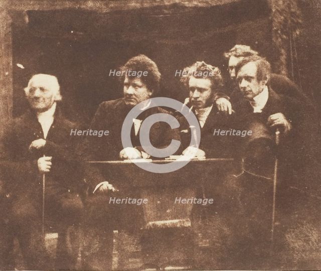 Cunningham, Begg, John Hamilton, Guthrie, 1843-47. Creators: David Octavius Hill, Robert Adamson, Hill & Adamson.
