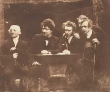 Cunningham, Begg, John Hamilton, Guthrie, 1843-47. Creators: David Octavius Hill, Robert Adamson, Hill & Adamson
