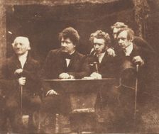 Cunningham, Begg, John Hamilton, Guthrie, 1843-47. Creators: David Octavius Hill, Robert Adamson, Hill & Adamson