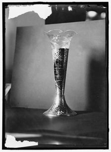 Cup or Vase "Presented to J. Harry Covington...", June 30, 1914. Creator: Harris & Ewing