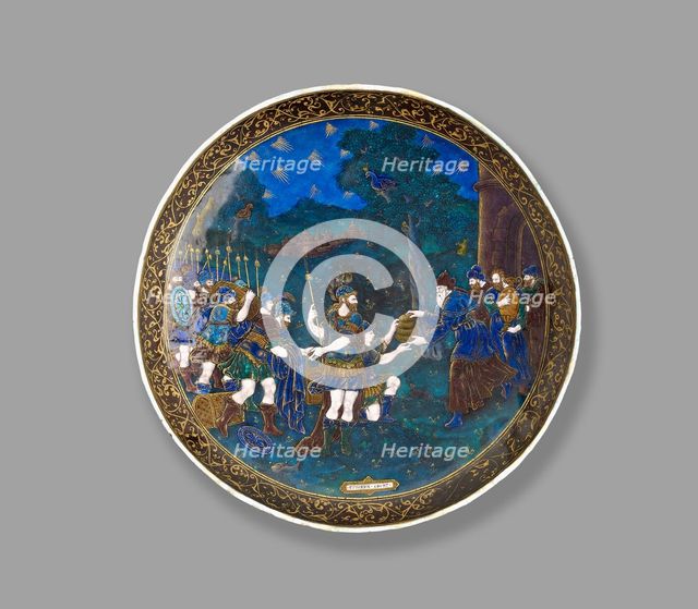Cup: Abraham and Melchizedek, c1600. Artist: Susanne de Court.