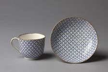 Cup and Saucer, c. 1760-1770. Creator: Unknown