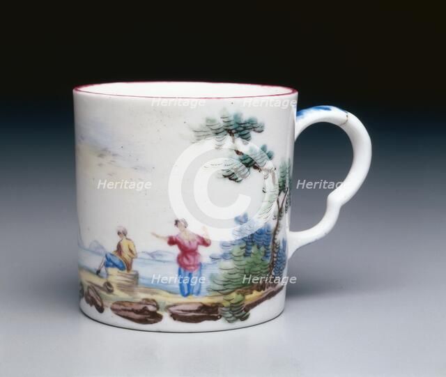 Cup and Saucer, c. 1775. Creator: Sceaux Factory (French, active 1748-66).