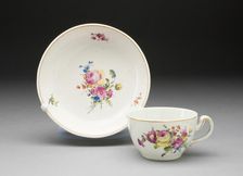 Cup and Saucer, Hague, The, 1778/86. Creator: Unknown