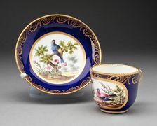 Cup and Saucer, Sèvres, 1772. Creators: Sèvres Porcelain Manufactory, Francoise Joseph Aloncle