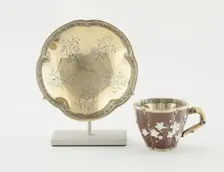 Cup and Saucer, Porcelain: c. 1780. Creator: Sèvres Porcelain Manufactory