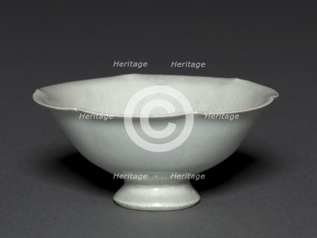 Cup and Stand, 1100s. Creator: Unknown.