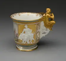 Cup, Berlin, 1850/70. Creator: Konigliche Porzellan-Manufaktur