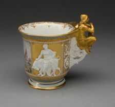 Cup, Berlin, 1850/70. Creator: Konigliche Porzellan-Manufaktur