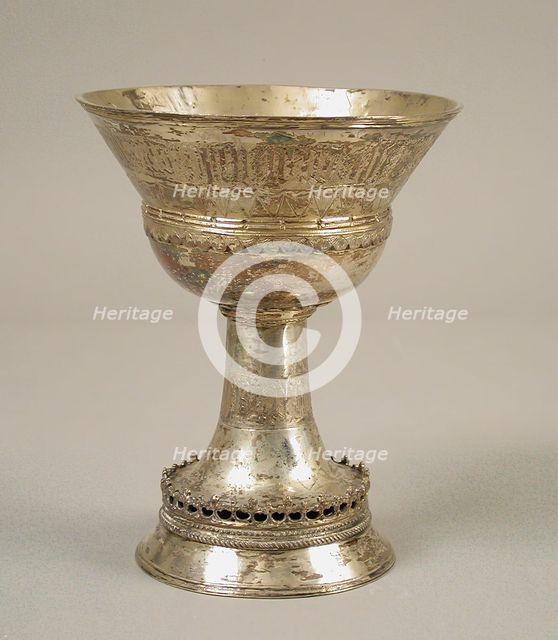 Cup, British, early 20th century (original dated late 14th century). Creator: Unknown.