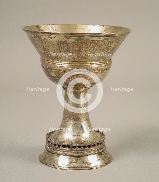 Cup, British, early 20th century (original dated late 14th century). Creator: Unknown.