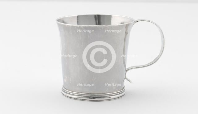 Cup, c. 1715. Creator: Edward Winslow.