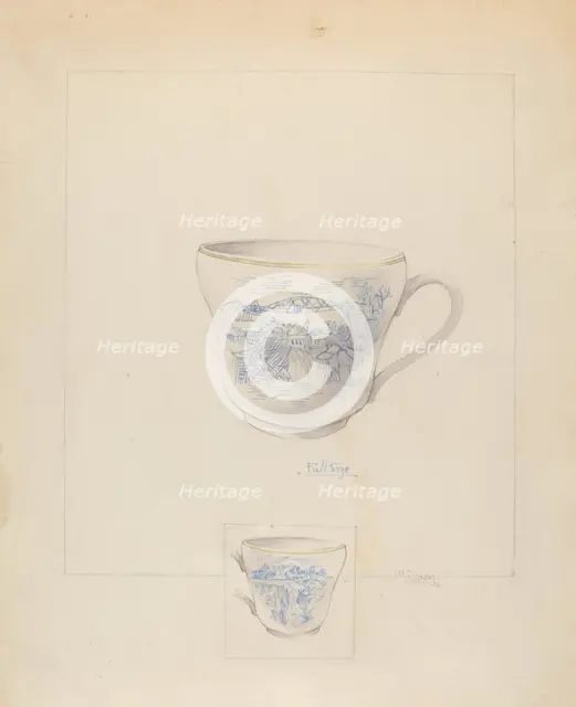 Cup, c. 1936. Creator: Joseph Sudek.