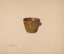 Cup, c. 1939. Creator: Aaron Fastovsky