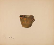 Cup, c. 1939. Creator: Aaron Fastovsky