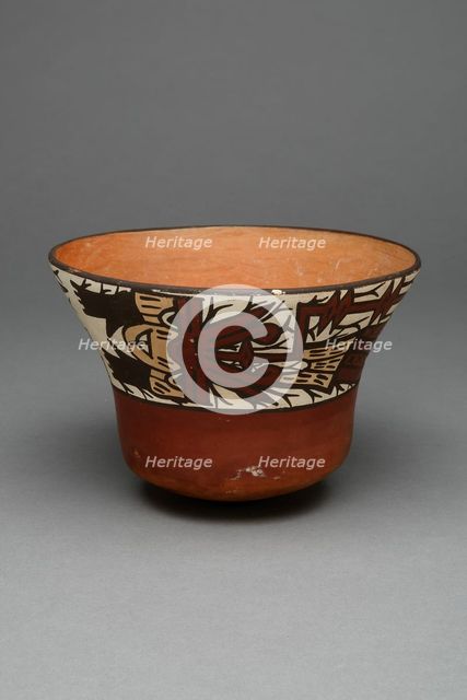 Cup Depicting a Decapitated Head, 180 B.C./A.D. 500. Creator: Unknown.