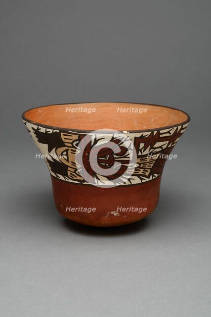 Cup Depicting a Decapitated Head, 180 B.C./A.D. 500. Creator: Unknown.