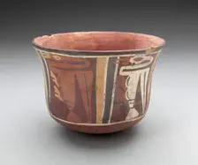 Cup Depicting Long-Necked Birds, 180 B.C./A.D. 500. Creator: Unknown