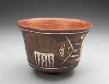 Cup Depicting Lobster or Crawfish, 180 B.C./A.D. 500. Creator: Unknown