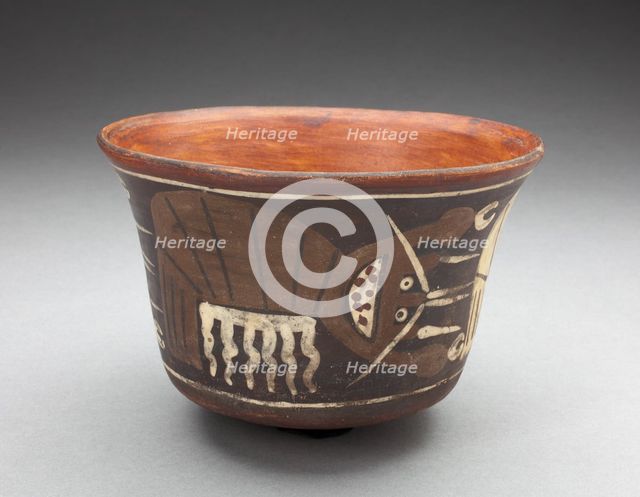 Cup Depicting Lobster or Crawfish, 180 B.C./A.D. 500. Creator: Unknown.