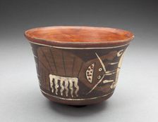 Cup Depicting Lobster or Crawfish, 180 B.C./A.D. 500. Creator: Unknown