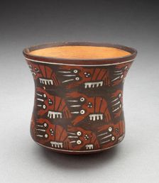 Cup Depicting Rows of Lobsters or Crayfish, 180 B.C./A.D. 500. Creator: Unknown