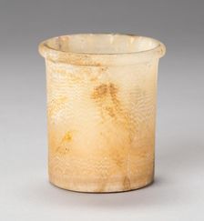 Cup, Egypt, Early Dynastic Period-Old Kingdom, Dynasty 1-4 (about 3000-2498 BCE). Creator: Unknown