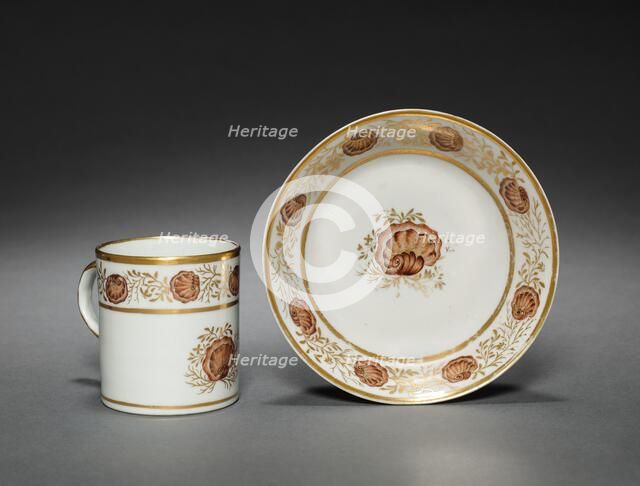 Cup from Oliver Wolcott, Jr. Tea Service (3 of 6), 1785-1805. Creator: Unknown.