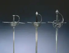 Cup-Hilted Rapier, c.1610- 30. Creator: Unknown