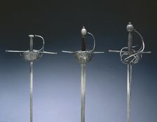 Cup-Hilted Rapier, c.1610- 30. Creator: Unknown