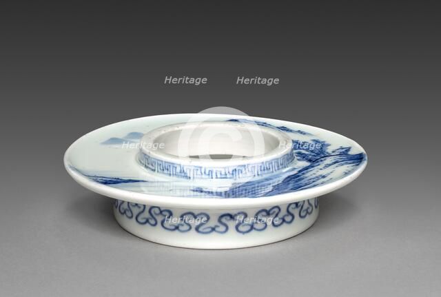 Cup Holder: Hizan Ware, 19th century. Creator: Unknown.