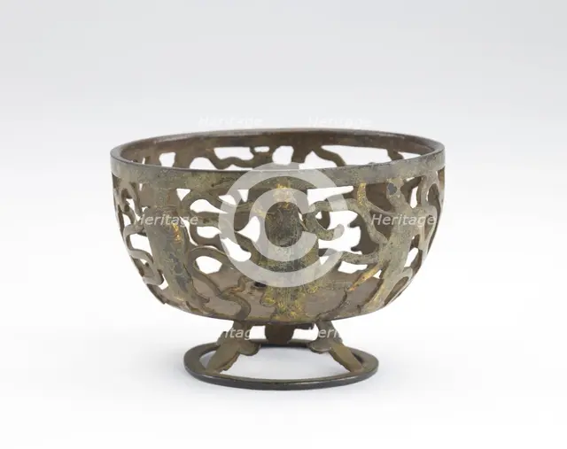 Cup holder, Ming dynasty, 1368-1644. Creator: Unknown.