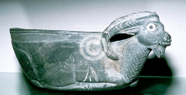 Cup in the form of a mouflon, Susa, c2000-1940 BC. Artist: Unknown