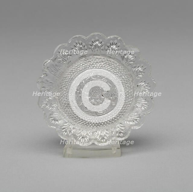 Cup plate, 1826/27. Creator: Unknown.