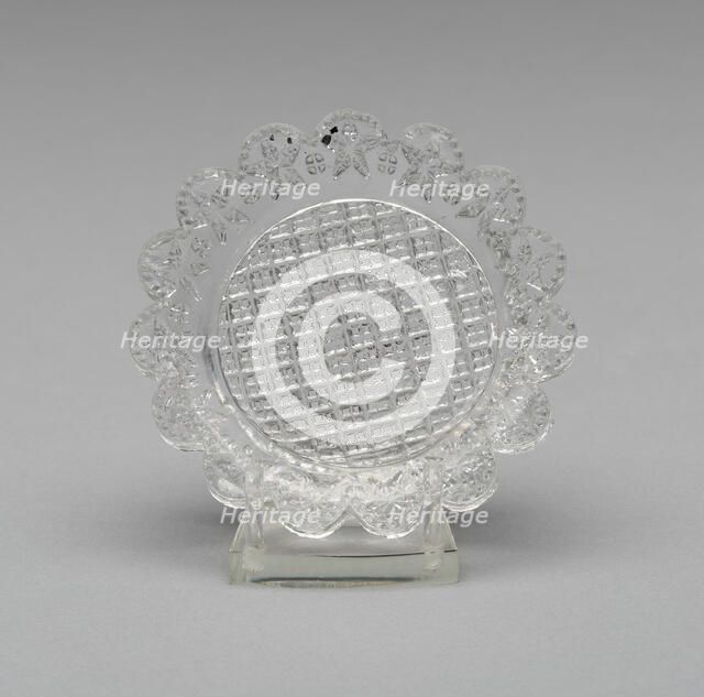 Cup plate, 1826/30. Creator: Unknown.