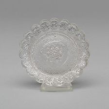 Cup plate, 1827. Creator: Unknown