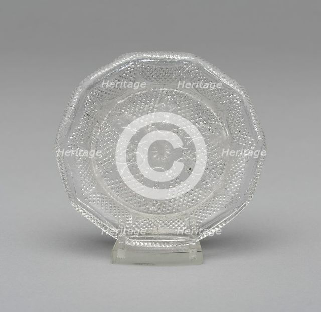 Cup plate, 1828/29. Creator: Unknown.